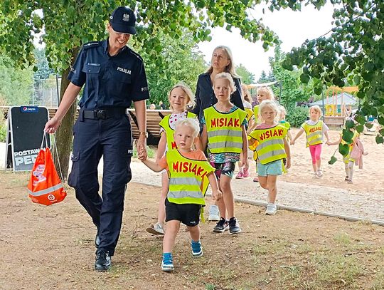 Bezpieczeństwo nad wodą to podstawa. Wiedzą to brodnickie przedszkolaki