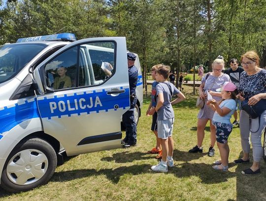 Dzień dziecka z rypińskimi policjantami