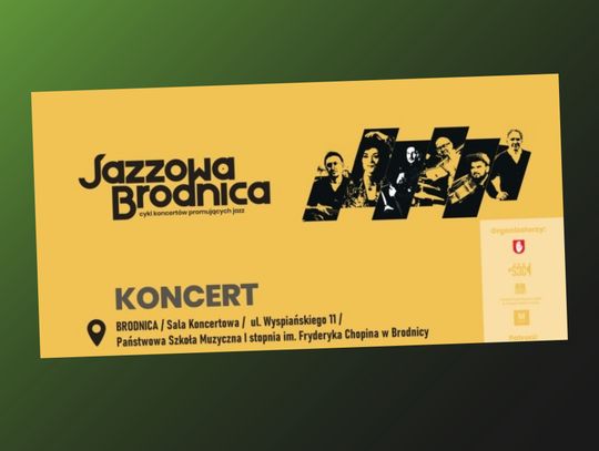 Jazzowa Brodnica: kolejne wydarzenie z cyklu koncertów promujących jazz