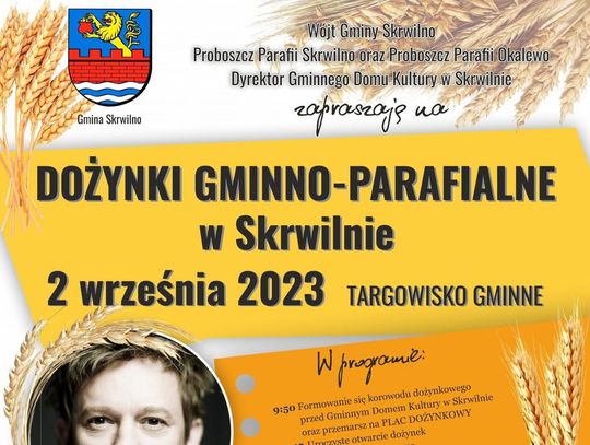 Kolejne dożynki w naszym regionie! Gmina Skrwilno zaprasza do zabawy!