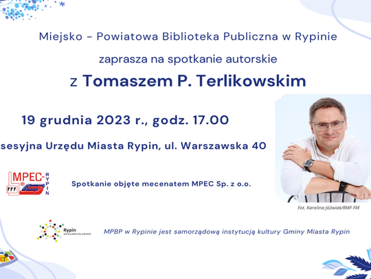 Kolejne spotkanie autorskie w MPBP w Rypinie