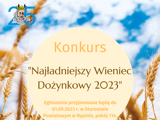 Konkurs na Najładniejszy Wieniec Dożynkowy 2023 roku