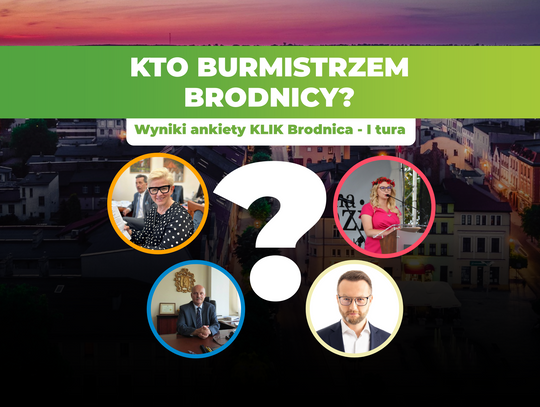 Kto burmistrzem Brodnicy? Wyniki ankiety i II tura! [GŁOSUJ ANONIMOWO]