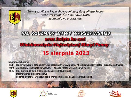 Obchody 103. Rocznicy Bitwy Warszawskiej w Rypinie