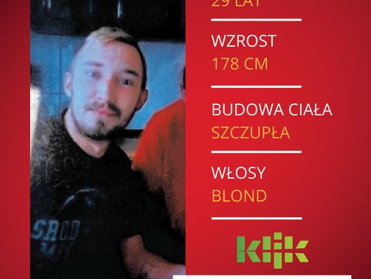 Policja poszukuje zaginionego Radosława Bieganowskiego