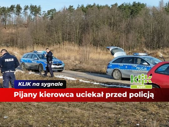 Pościg za kierowcą Corsy. Policjantom z Rypina pomógł patrol z Lipna