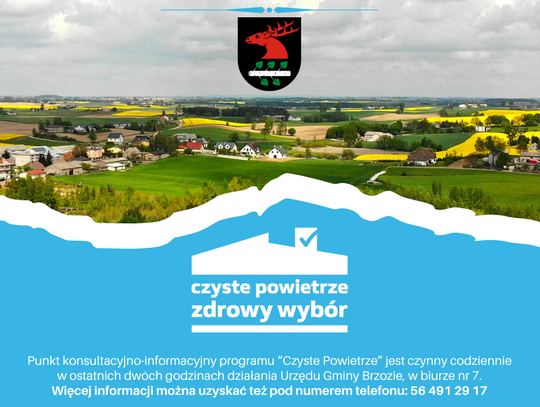 Program Czyste Powietrze w Gminie Brzozie