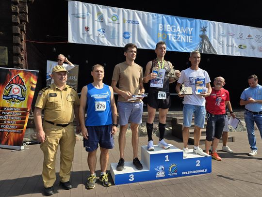 Sukcesy biegowe strażaka z Wąbrzeźna: Marian Łazarski na podium w Ciechocinku