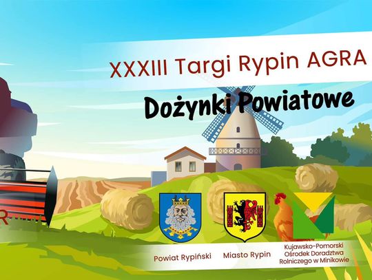 Zbliżają się 33. Targi Rypin Agra i Dożynki Powiatowo-Miejskie