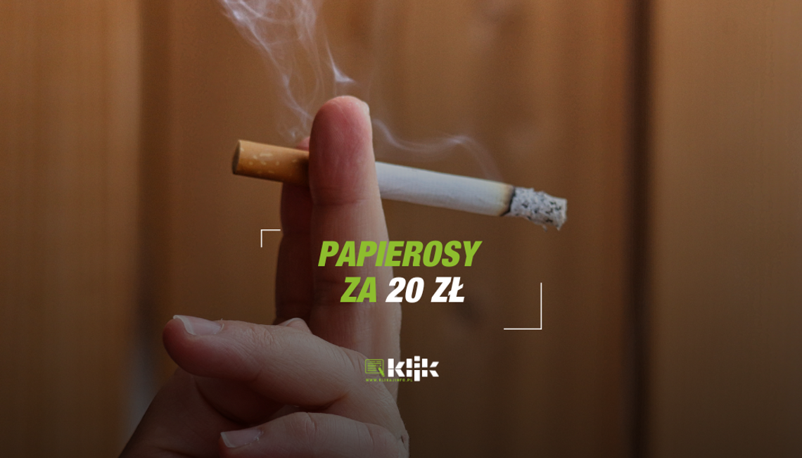 20 zł za paczkę papierosów: Czy to koniec legalnego palenia?