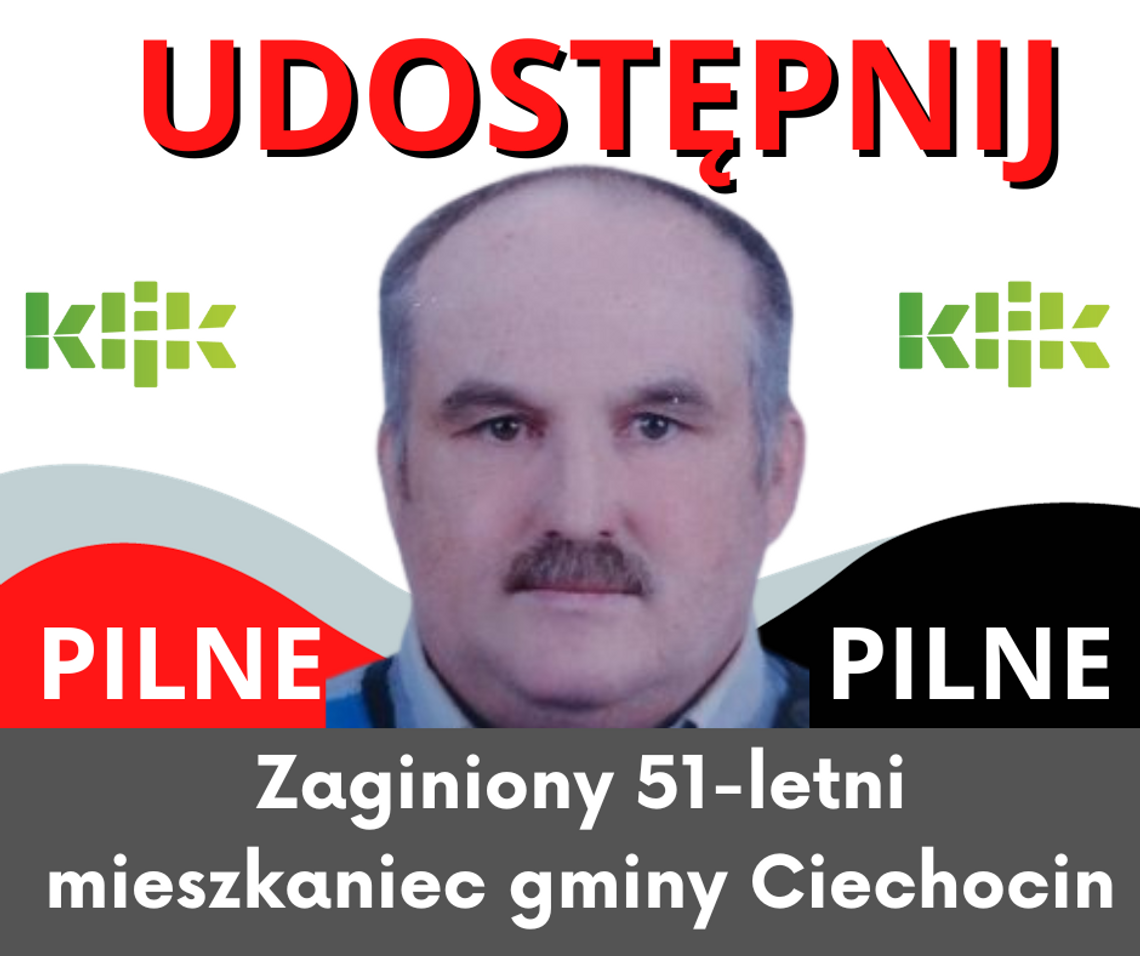 51-letni Tomasz Wendt poszukiwany!!!