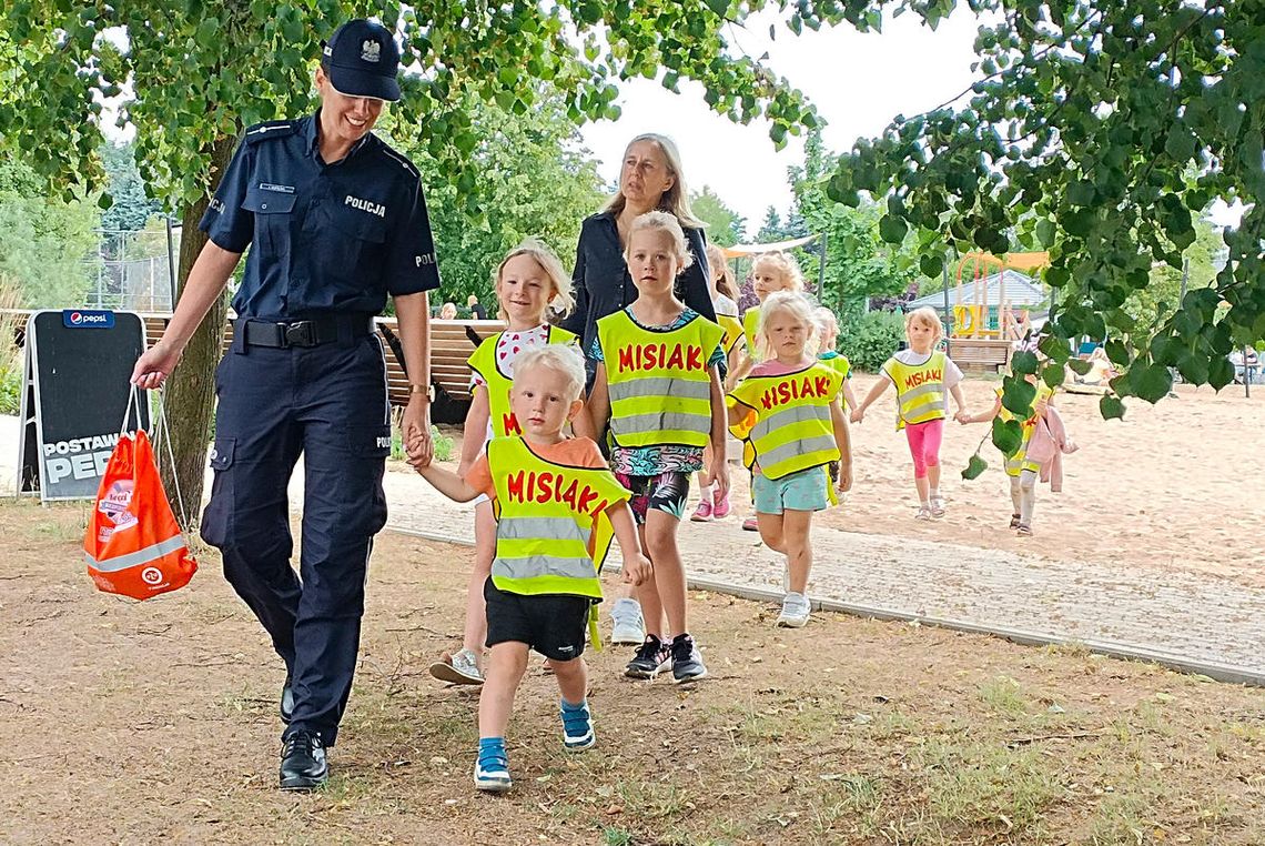 Bezpieczeństwo nad wodą to podstawa. Wiedzą to brodnickie przedszkolaki