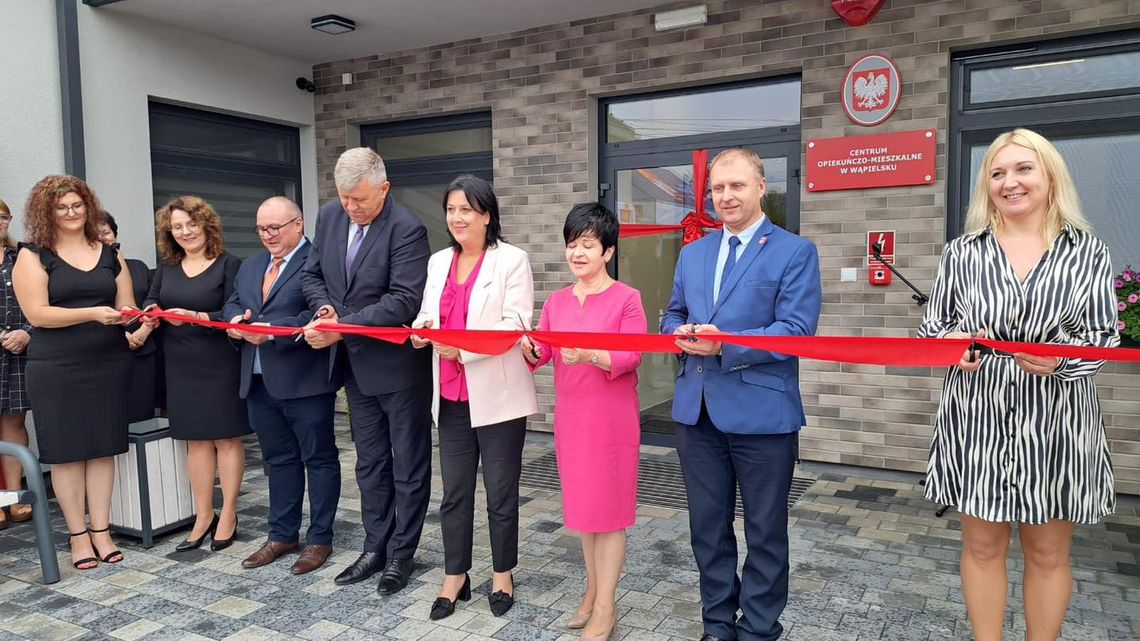 Centrum Opiekuńczo-Mieszkalne w Wąpielsku oficjalnie otwarte