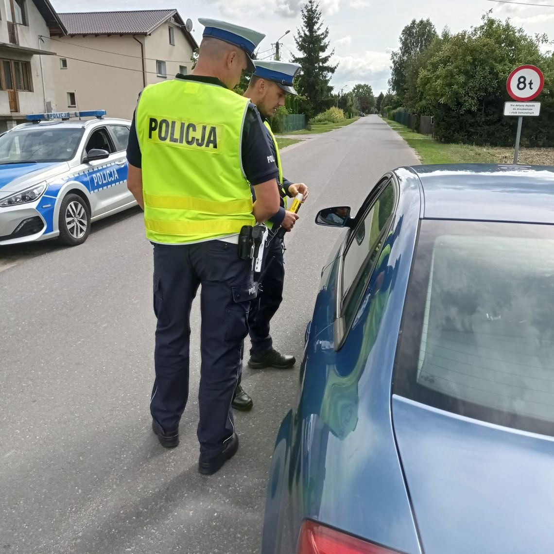 Chełmińscy policjanci dbają o bezpieczny powrót z wakacji