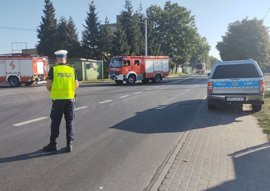 Ćwiczenia dowódczo-sztabowe. Współpraca policjantów i strażaków