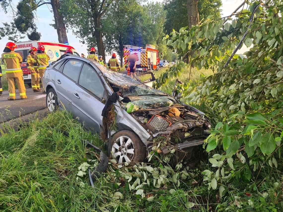 Szokujący wypadek samochodowy