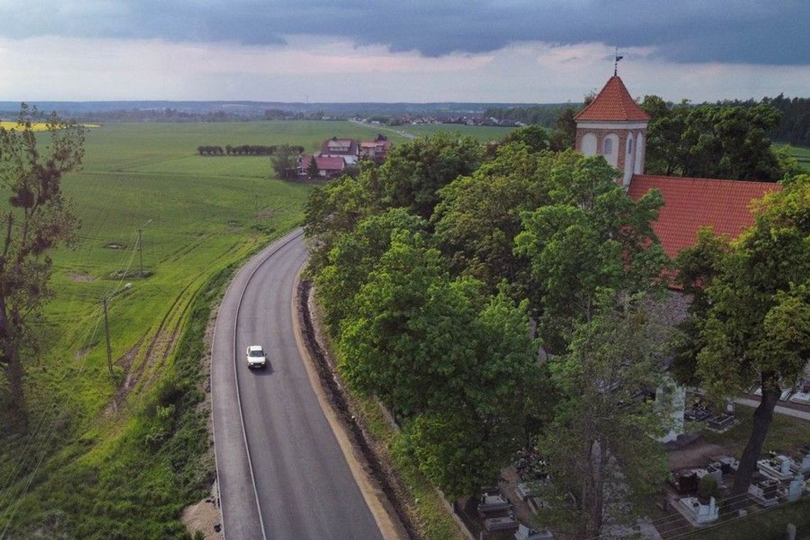 Latem ostatni etap modernizacji drogi Brodnica-Lidzbark