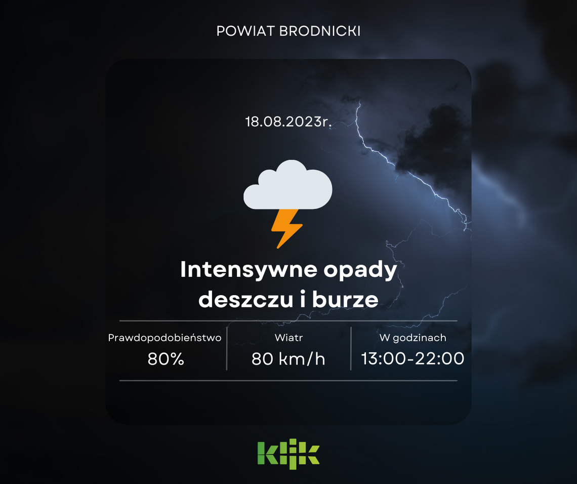 Ostrzeżenie meteorologiczne