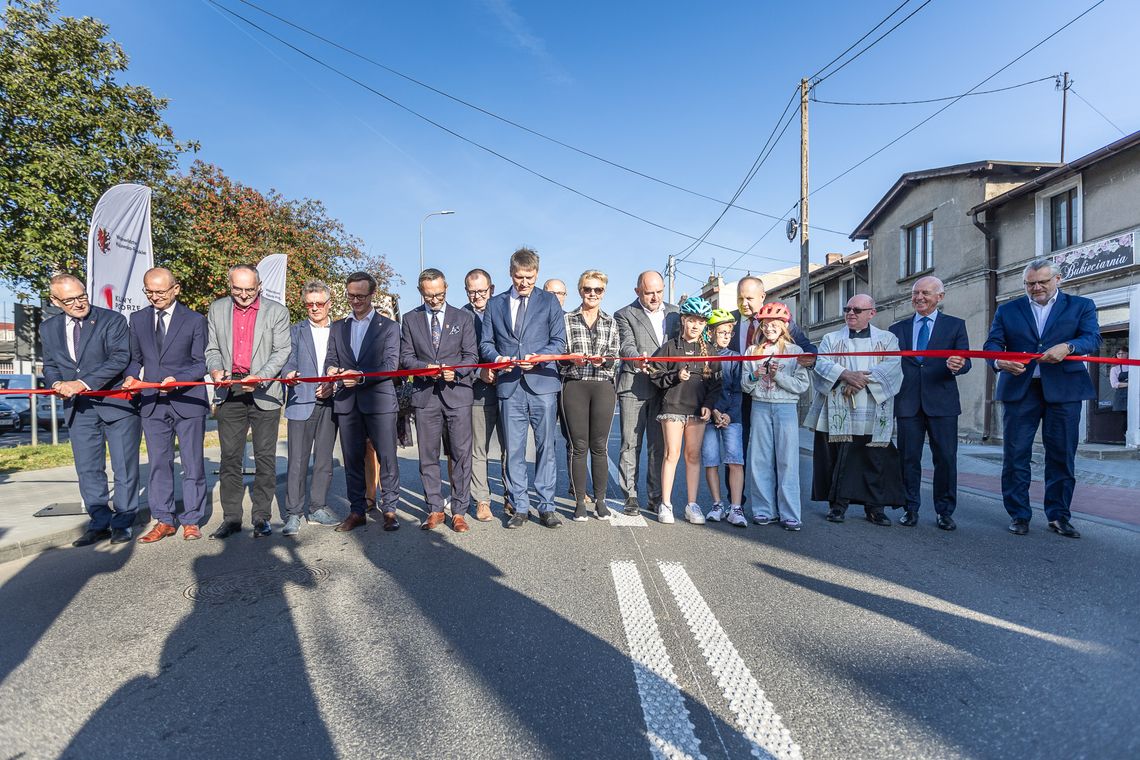 Remont drogi Wąbrzeźno - Stolno zakończony