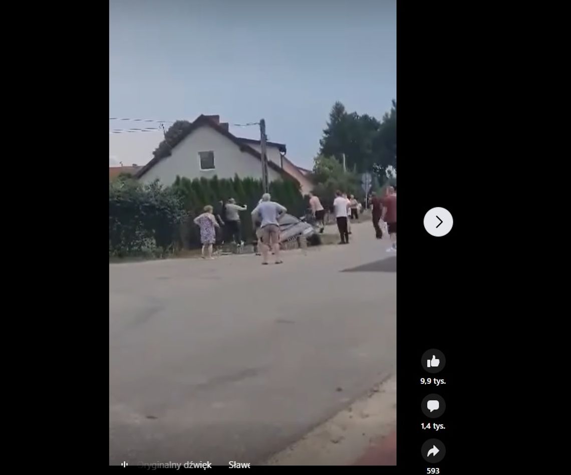 Samosąd na sprawcy wypadku. Nagranie trafiło do sieci [WIDEO]