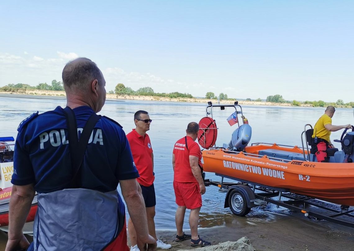 Tragedia w gm. Grudziądz - 14-latek wyłowiony z Wisły