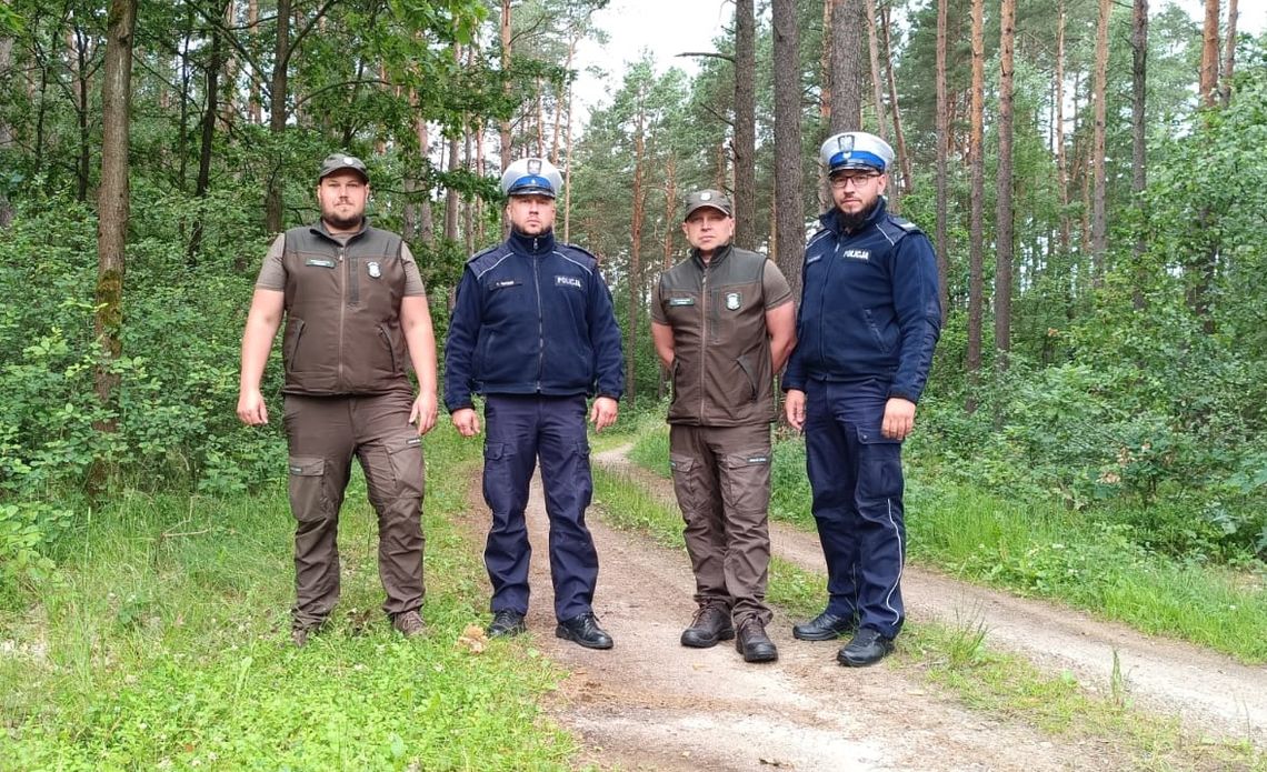 Wspólne służby policjantów i leśników