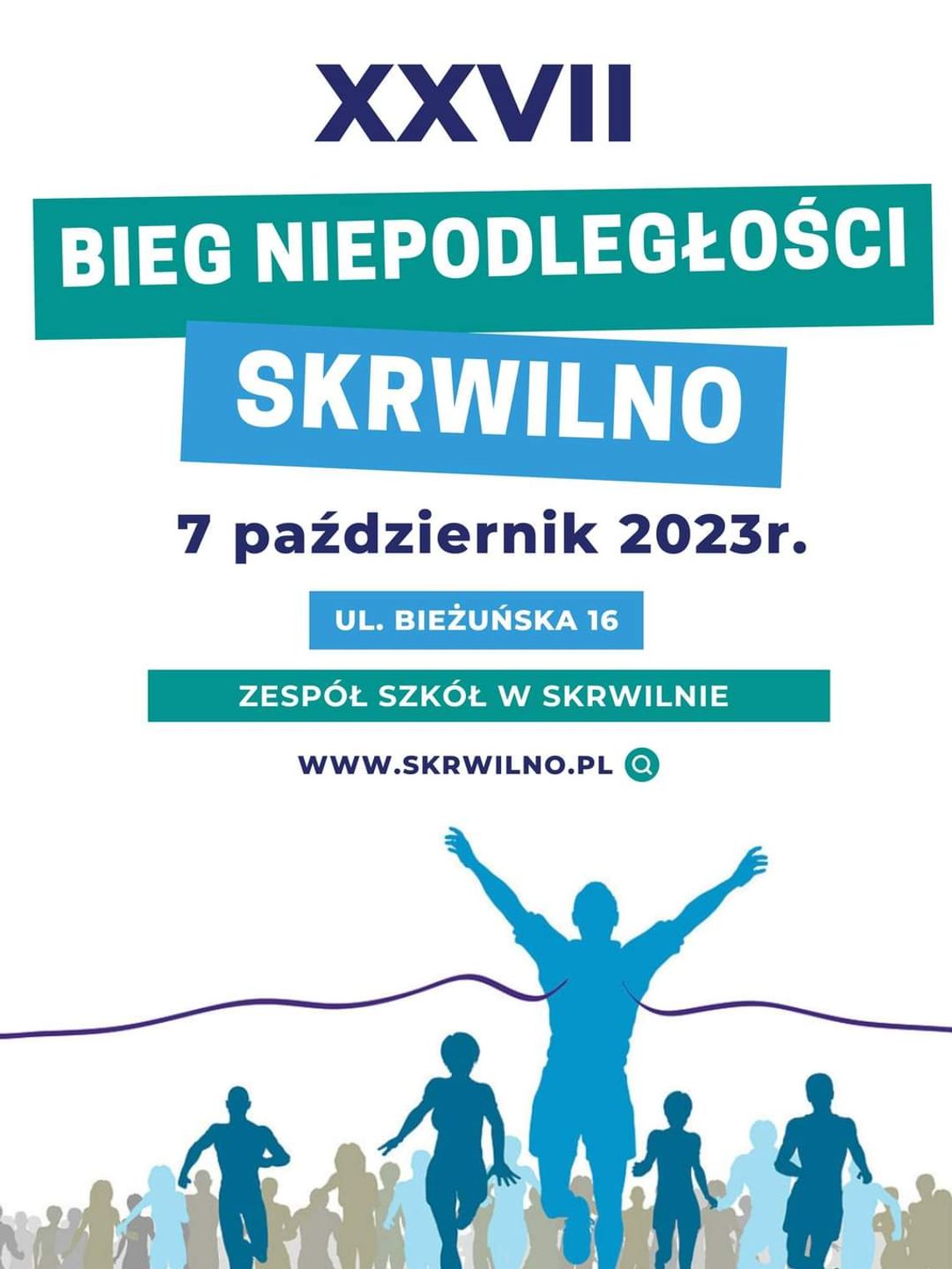 XXVII Bieg Niepodległości w Skrwilnie: 7 października 2023