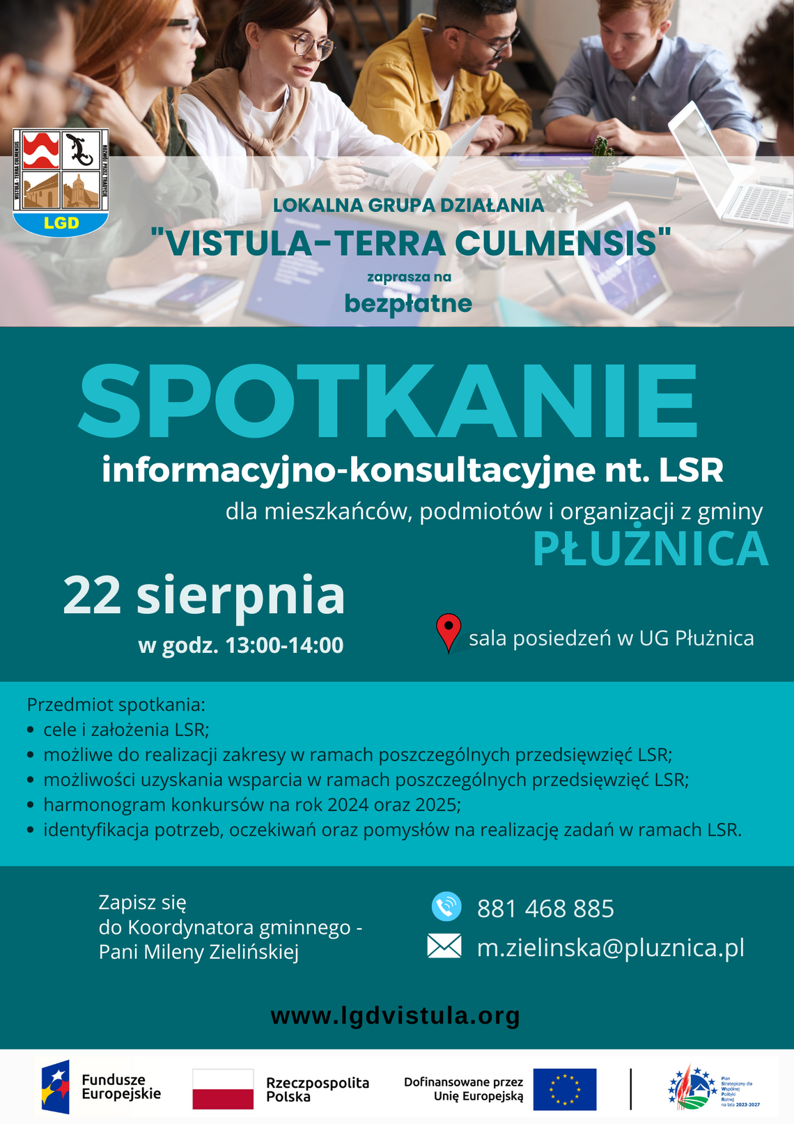 Zaproszenie na spotkanie informacyjno-konsultacyjne