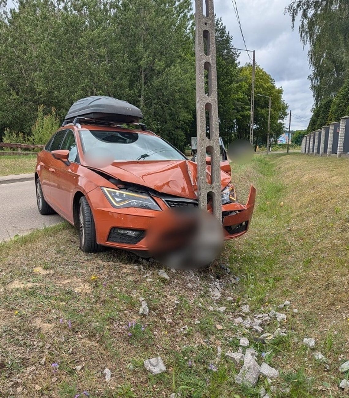 Zdarzenie drogowe w Starych Jabłonkach