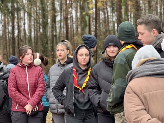 Sadzenie lasu w leśnictwie Karbowo, 17.11.2023